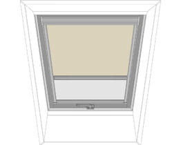 Persiana interior para ventana de tejado FAKRO ARP 002 beige